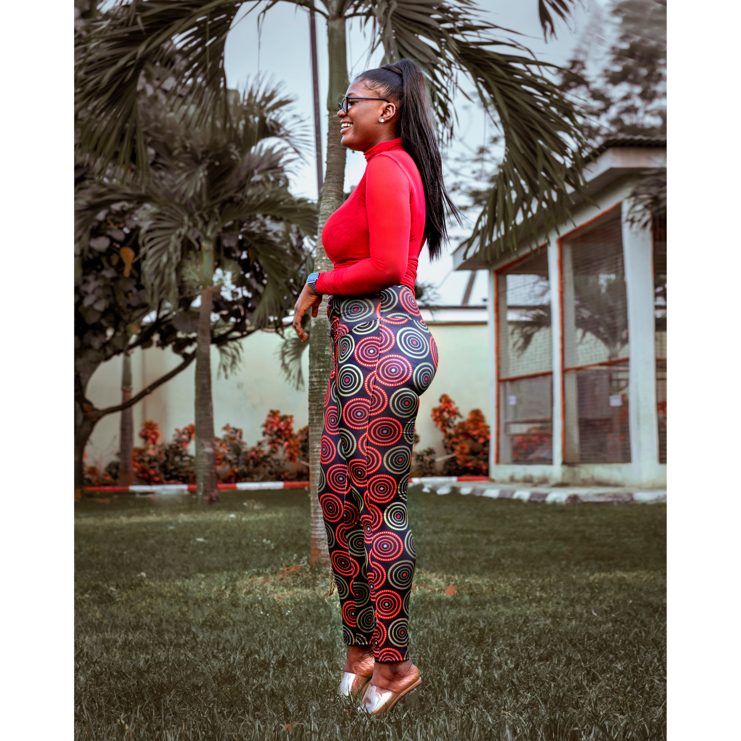 Authentic African Print Leggings – Bold Ankara Style