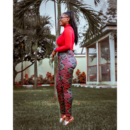 Authentic African Print Leggings – Bold Ankara Style