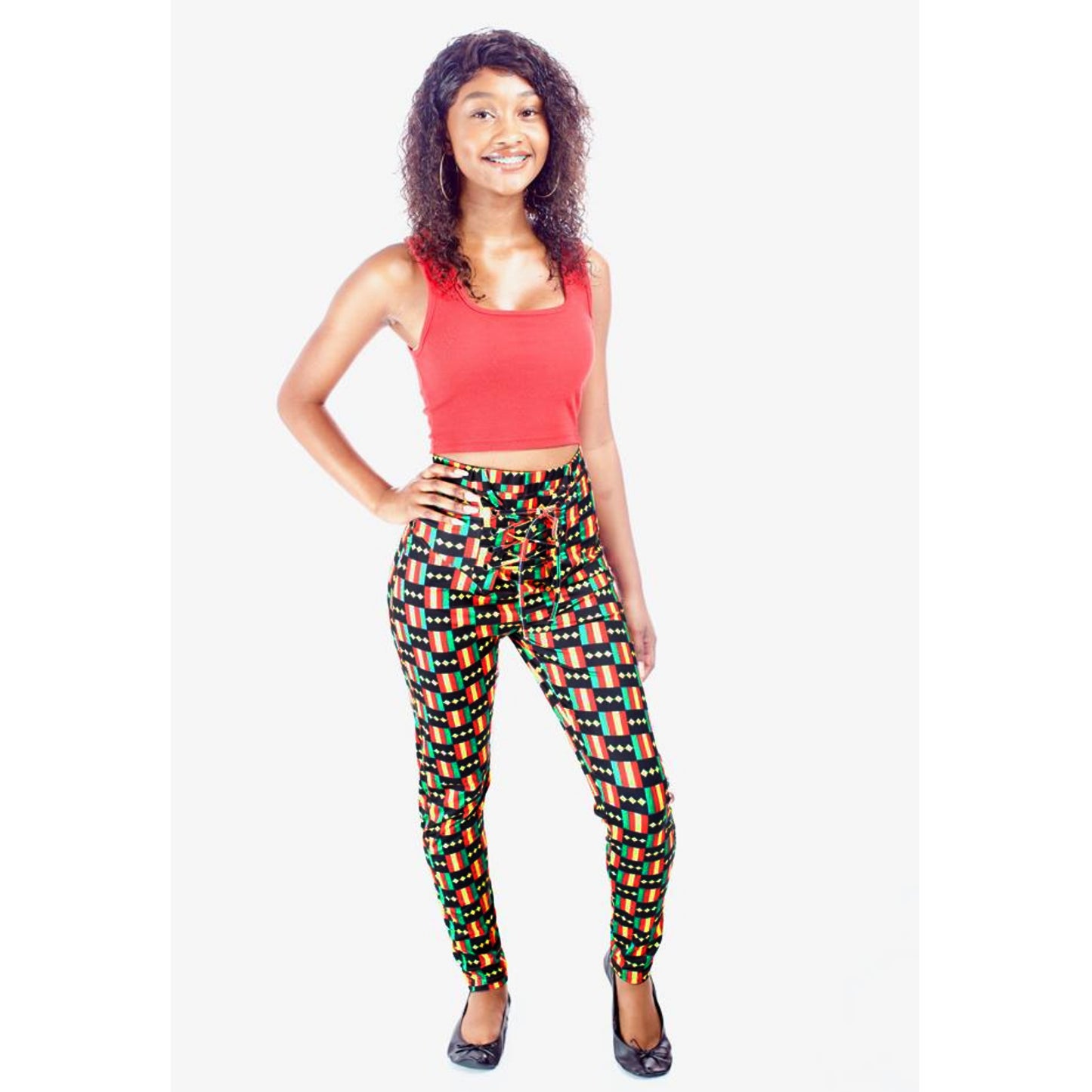 Pan Africa Kente Print Leggings – Bold African
