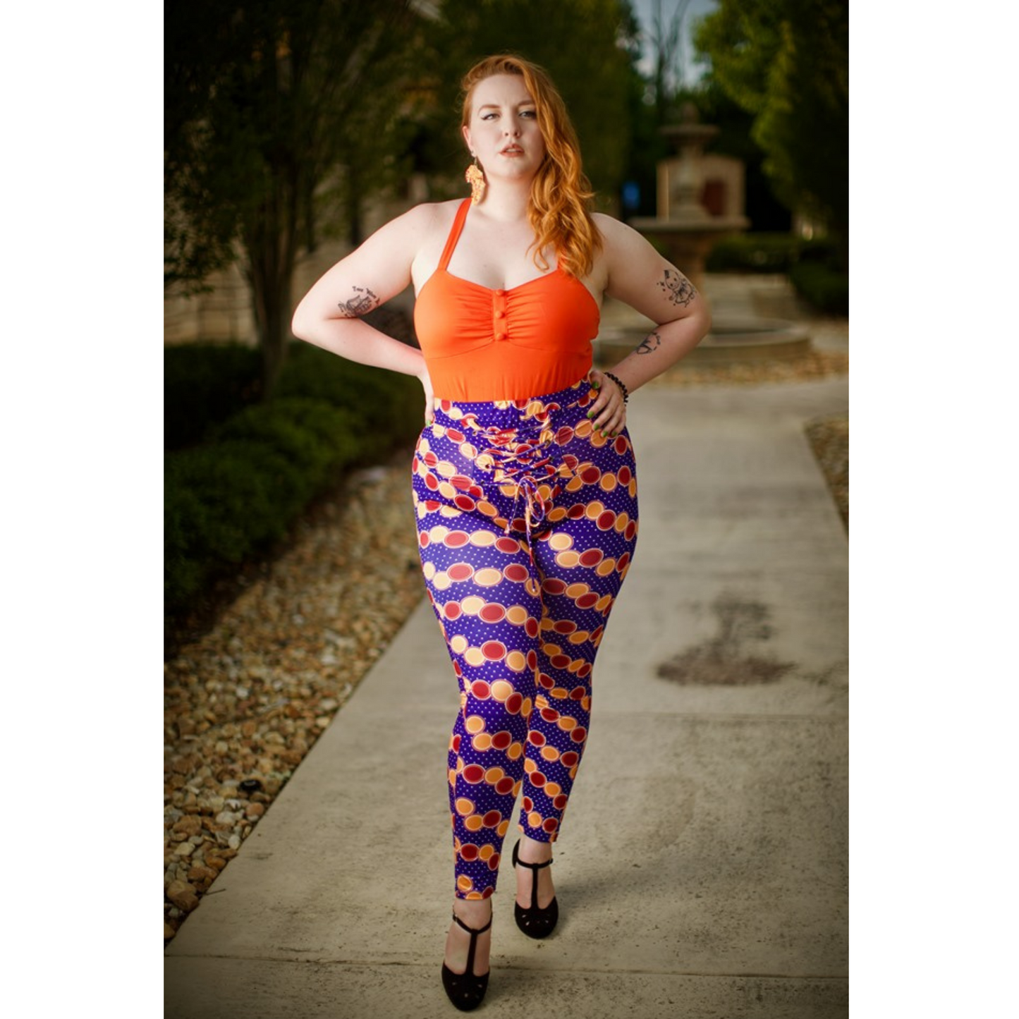 Everyday African Print Leggings - Stylish Comfort for Daily Wear