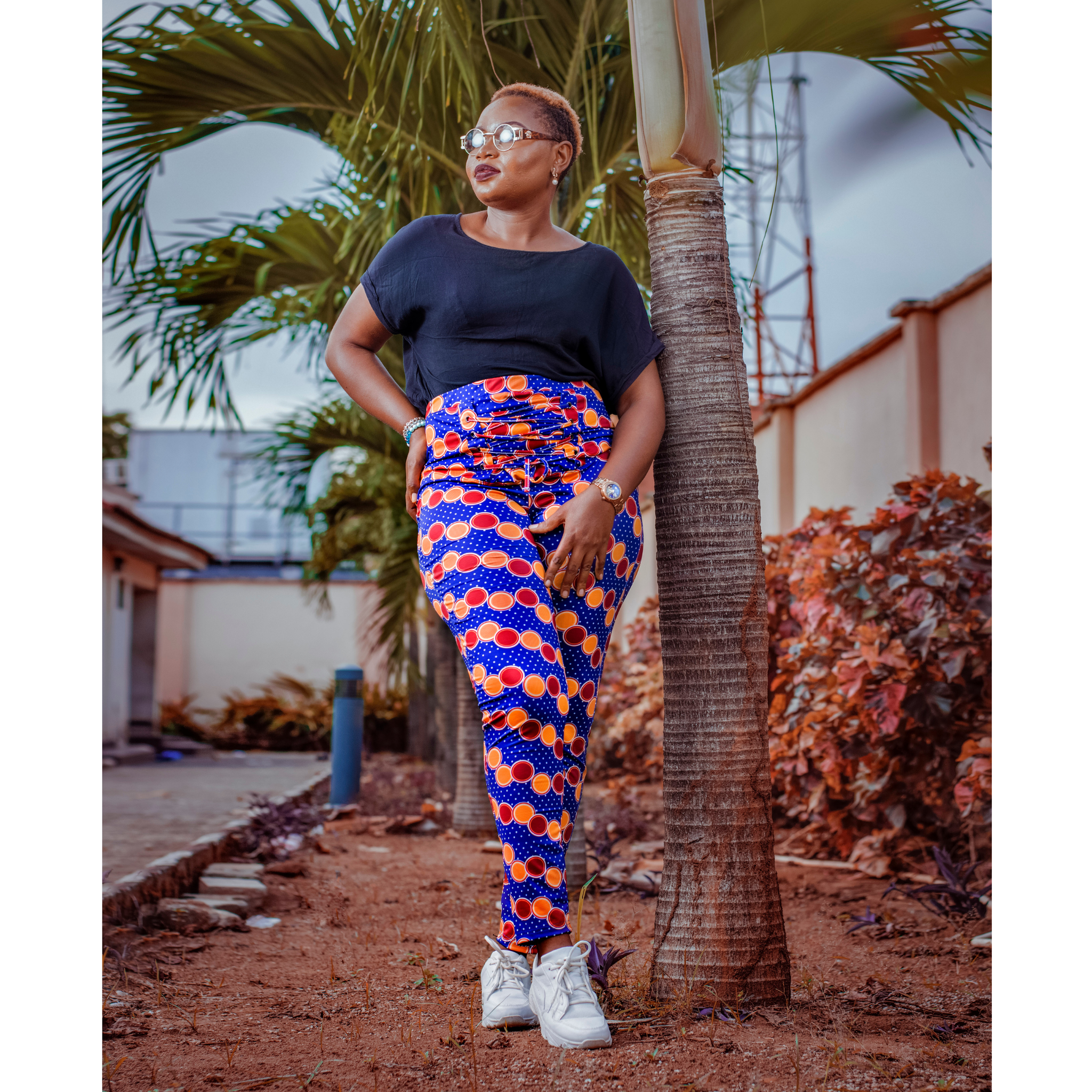 Everyday African Print Leggings - Stylish Comfort for Daily Wear