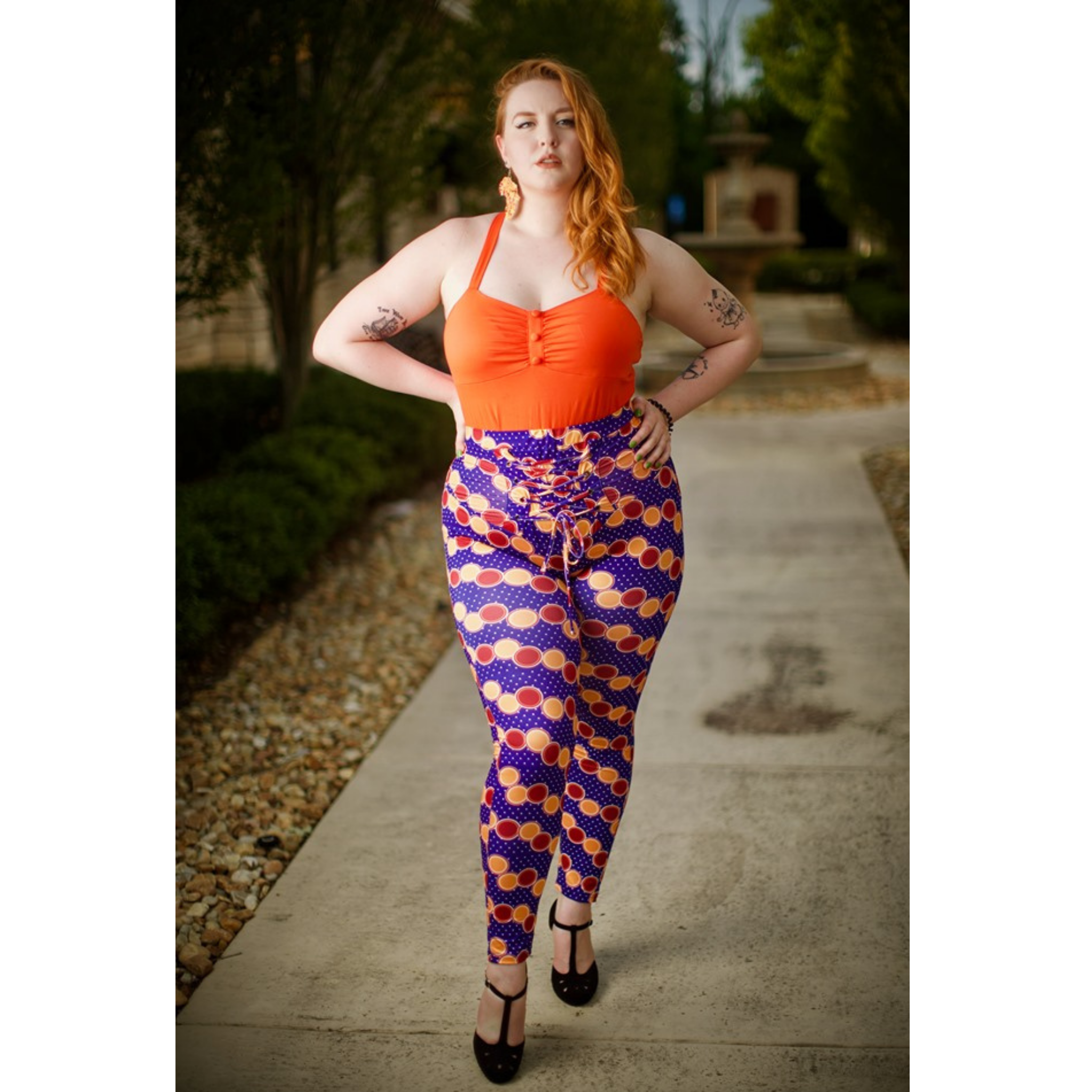 Everyday African Print Leggings - Stylish Comfort for Daily Wear
